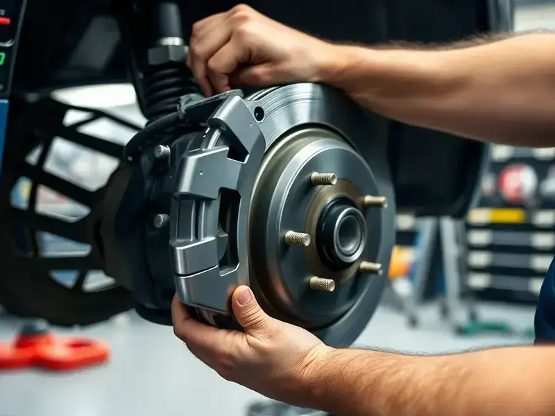 Professional brake service and replacement