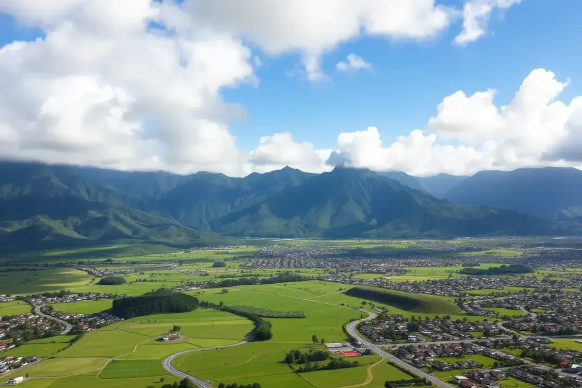 Hawaii Island service area map for M & H Services